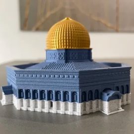 مجسم معماري للمسجد الاقصى