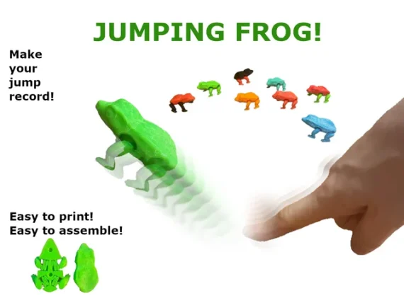 Jumping frog