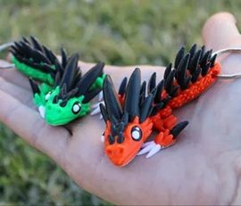 Cute little floppy dragon