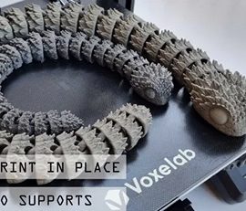 Flexible articulated dragon