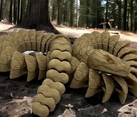 Articulated rattle