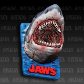 wall-dwelling shark head