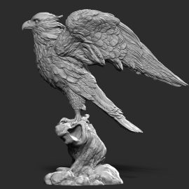 Big Falcon Vase
