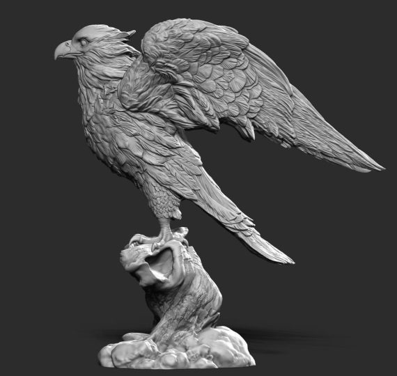Big Falcon Vase