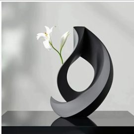 Soft botanical vase