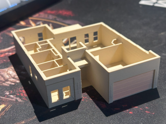 نموذج هندسي منزلي